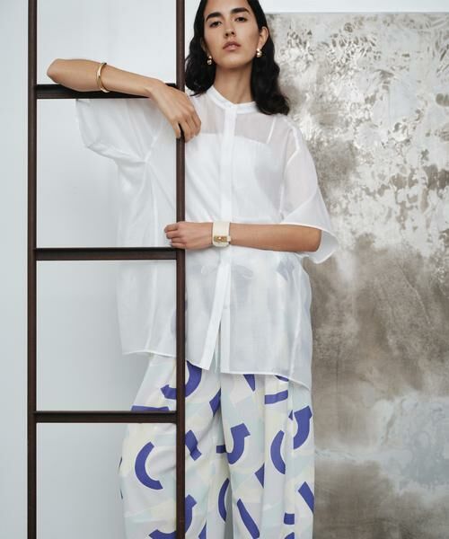 HOUSE OF LOTUS / ハウス オブ ロータス シャツ・ブラウス | シャイニーローンブラウス | 詳細6