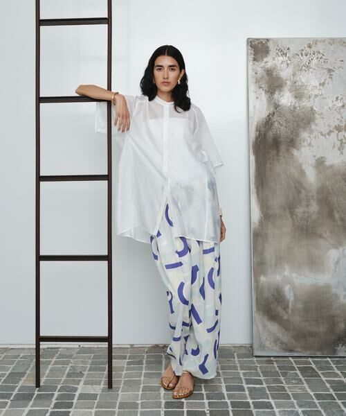 HOUSE OF LOTUS / ハウス オブ ロータス シャツ・ブラウス | シャイニーローンブラウス | 詳細7