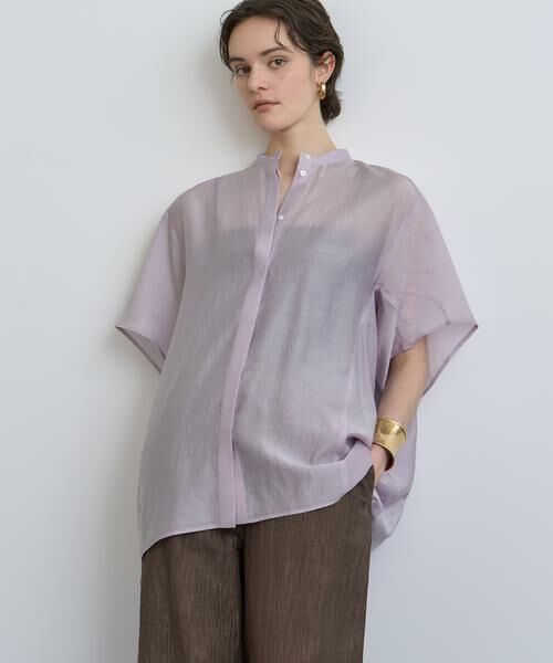 HOUSE OF LOTUS / ハウス オブ ロータス シャツ・ブラウス | シャイニーローンブラウス | 詳細8