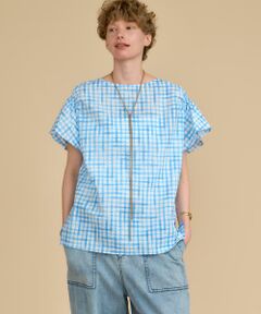 HOUSE OF LOTUS / ハウス オブ ロータス シャツ・ブラウス | サッカーギンガムチェックブラウス