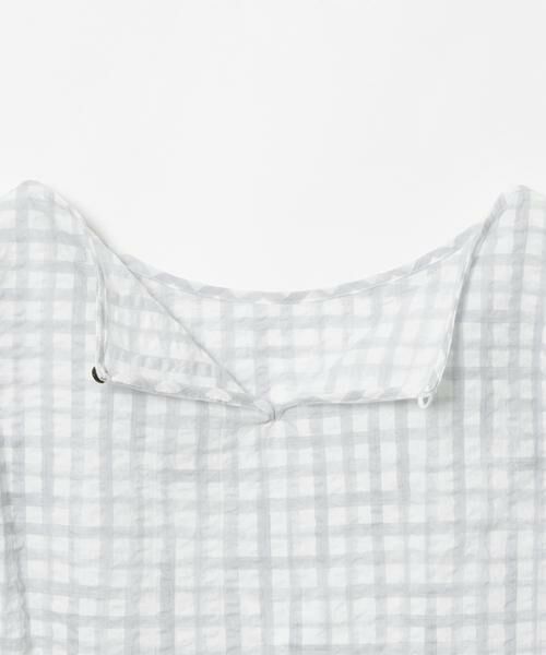 HOUSE OF LOTUS / ハウス オブ ロータス シャツ・ブラウス | サッカーギンガムチェックブラウス | 詳細14
