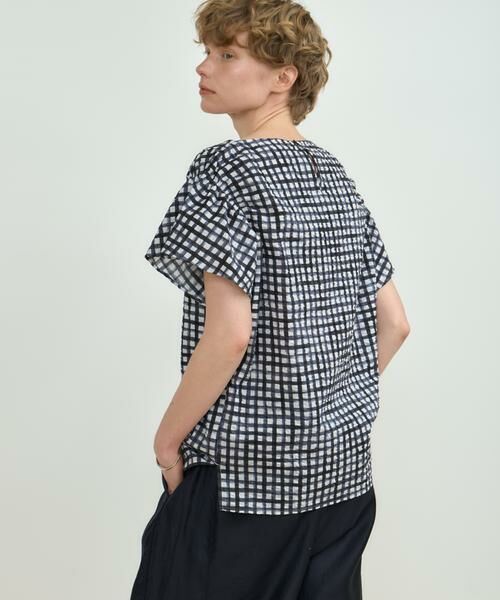 HOUSE OF LOTUS / ハウス オブ ロータス シャツ・ブラウス | サッカーギンガムチェックブラウス | 詳細5