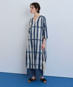 HOUSE OF LOTUS / ハウス オブ ロータス ワンピース | クランプダイカフタンワンピース