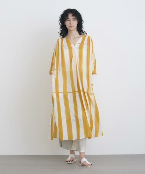 HOUSE OF LOTUS / ハウス オブ ロータス ワンピース | クランプダイカフタンワンピース | 詳細5