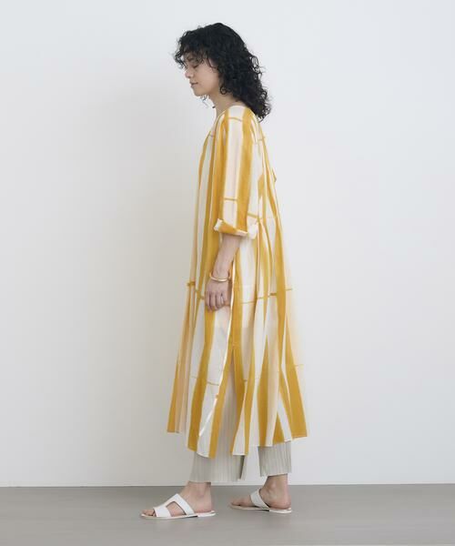 HOUSE OF LOTUS / ハウス オブ ロータス ワンピース | クランプダイカフタンワンピース | 詳細6