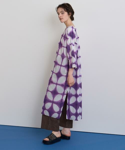 HOUSE OF LOTUS / ハウス オブ ロータス ワンピース | クランプダイカフタンワンピース | 詳細8