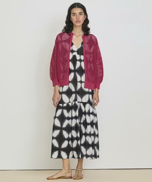 HOUSE OF LOTUS / ハウス オブ ロータス ワンピース | クランプダイティアードワンピース | 詳細15