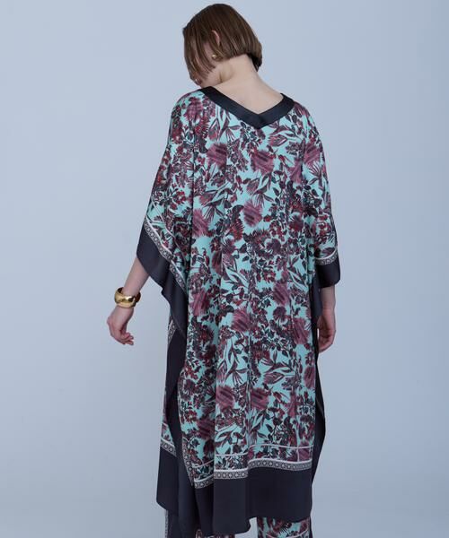 HOUSE OF LOTUS / ハウス オブ ロータス ワンピース | ハワイアンパネルプリントカフタン | 詳細2