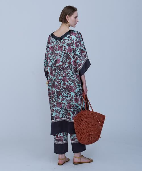 HOUSE OF LOTUS / ハウス オブ ロータス ワンピース | ハワイアンパネルプリントカフタン | 詳細5