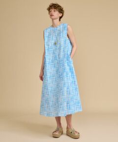 HOUSE OF LOTUS / ハウス オブ ロータス ワンピース | サッカーギンガムチェックワンピース