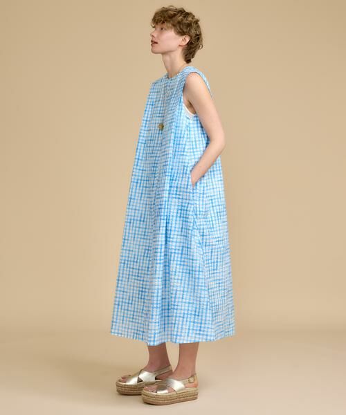 HOUSE OF LOTUS / ハウス オブ ロータス ワンピース | サッカーギンガムチェックワンピース | 詳細1