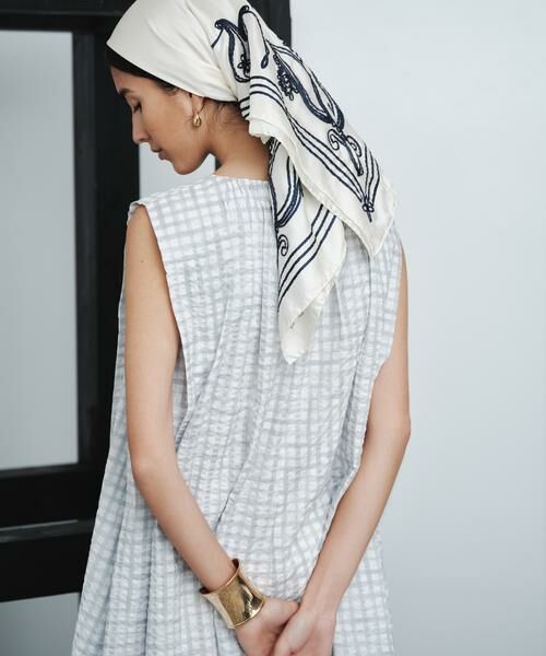 HOUSE OF LOTUS / ハウス オブ ロータス ワンピース | サッカーギンガムチェックワンピース | 詳細11