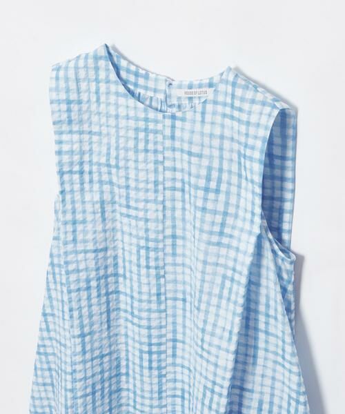 HOUSE OF LOTUS / ハウス オブ ロータス ワンピース | サッカーギンガムチェックワンピース | 詳細14