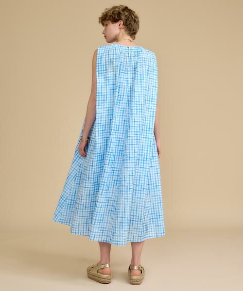HOUSE OF LOTUS / ハウス オブ ロータス ワンピース | サッカーギンガムチェックワンピース | 詳細3