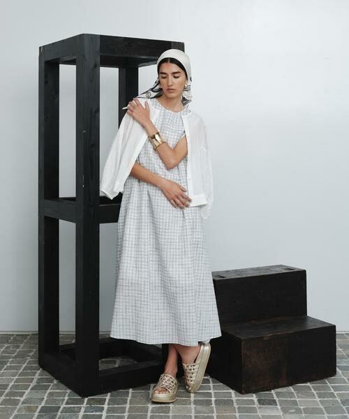 HOUSE OF LOTUS / ハウス オブ ロータス ワンピース | サッカーギンガムチェックワンピース | 詳細9
