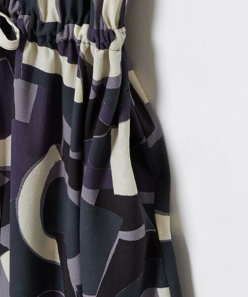 HOUSE OF LOTUS / ハウス オブ ロータス ワンピース | ジオメトリープリントドローストリングワンピース | 詳細10