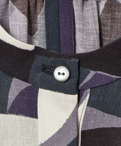 HOUSE OF LOTUS / ハウス オブ ロータス ワンピース | ジオメトリープリントドローストリングワンピース | 詳細11