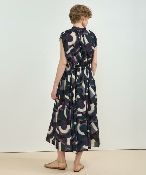 HOUSE OF LOTUS / ハウス オブ ロータス ワンピース | ジオメトリープリントドローストリングワンピース | 詳細6