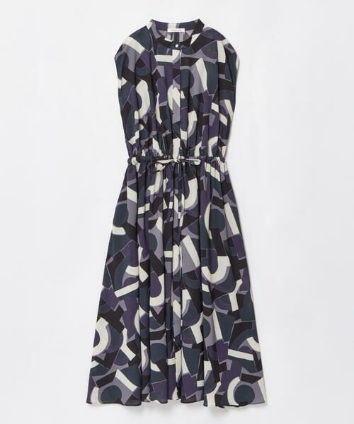 HOUSE OF LOTUS / ハウス オブ ロータス ワンピース | ジオメトリープリントドローストリングワンピース | 詳細7