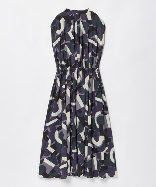HOUSE OF LOTUS / ハウス オブ ロータス ワンピース | ジオメトリープリントドローストリングワンピース | 詳細8