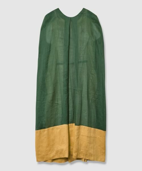 HOUSE OF LOTUS / ハウス オブ ロータス ワンピース | マルチカラーリネンブロッキングワンピース | 詳細17