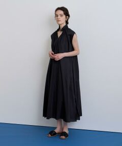 美品◆HOUSE OF LOTUS カーキ　ワンピース ハウスオブロータス HOUSE OF LOTUS ギンガムチェックギャザー