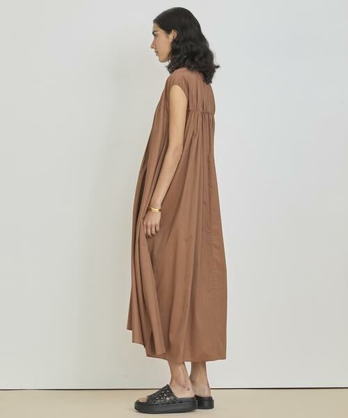 HOUSE OF LOTUS / ハウス オブ ロータス ワンピース | ドレープローンギャザーノースリーブワンピース | 詳細1
