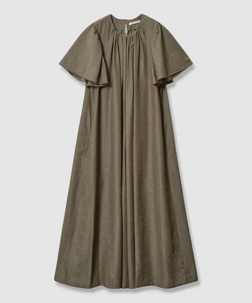 HOUSE OF LOTUS / ハウス オブ ロータス ワンピース | ナチュラルシャンブレーギャザーワンピース | 詳細14