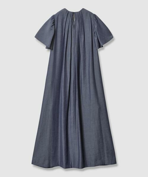HOUSE OF LOTUS / ハウス オブ ロータス ワンピース | ナチュラルシャンブレーギャザーワンピース | 詳細7