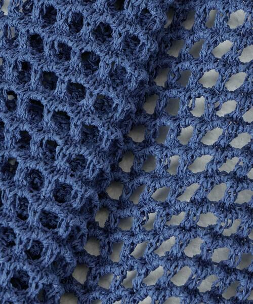 HOUSE OF LOTUS / ハウス オブ ロータス カーディガン・ボレロ | メッシュボタンレスクルーカーディガン | 詳細13