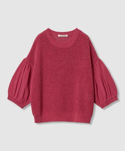 HOUSE OF LOTUS / ハウス オブ ロータス ニット・セーター | 畦編みパフスリーブプルオーバー | 詳細2