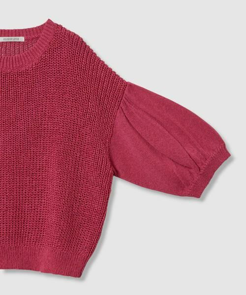 HOUSE OF LOTUS / ハウス オブ ロータス ニット・セーター | 畦編みパフスリーブプルオーバー | 詳細13