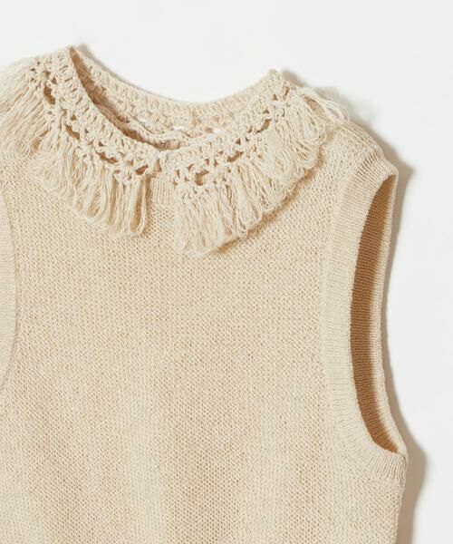 HOUSE OF LOTUS / ハウス オブ ロータス ニット・セーター | ミックスヤーンデタッチャブルカラープルオーバー | 詳細14