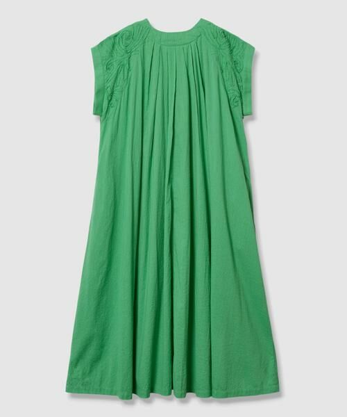 HOUSE OF LOTUS / ハウス オブ ロータス ワンピース | エンブロイダリーサッカーフレンチスリーブワンピース | 詳細5