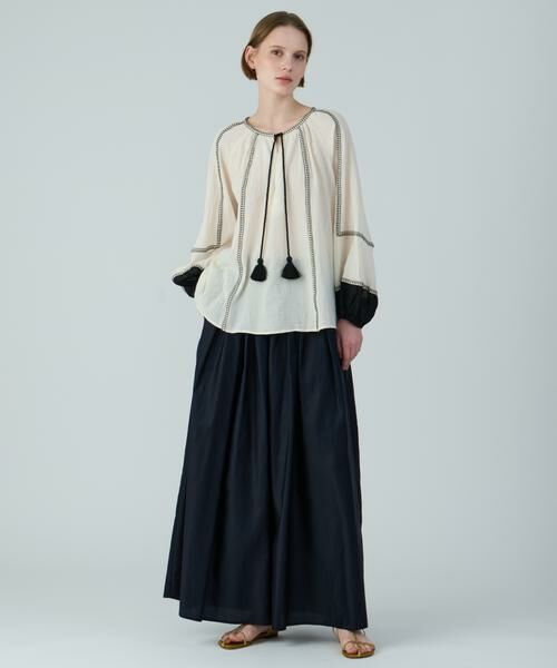 HOUSE OF LOTUS / ハウス オブ ロータス シャツ・ブラウス | バイカラーブラウス | 詳細3