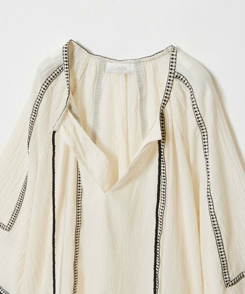 HOUSE OF LOTUS / ハウス オブ ロータス シャツ・ブラウス | バイカラーブラウス | 詳細4