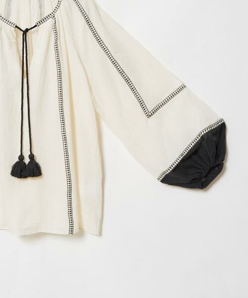 HOUSE OF LOTUS / ハウス オブ ロータス シャツ・ブラウス | バイカラーブラウス | 詳細5