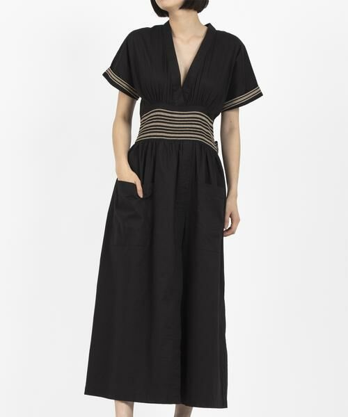 HOUSE OF LOTUS / ハウス オブ ロータス ワンピース | EMBROIDERIES COTTON DRESS | 詳細1