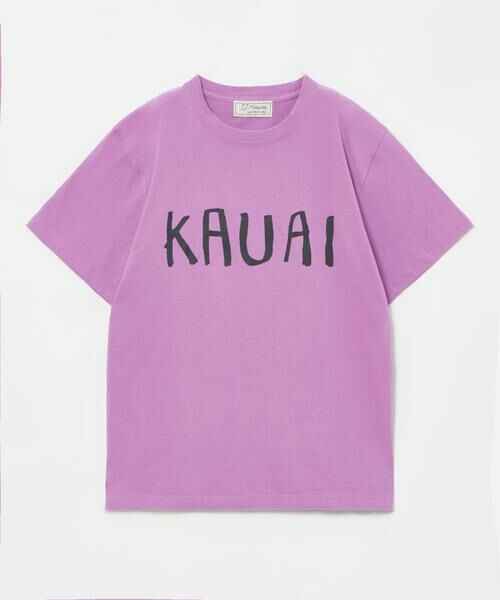 HOUSE OF LOTUS / ハウス オブ ロータス カットソー | ハワイアイランドカラーTシャツ －KAUAI－ | 詳細4