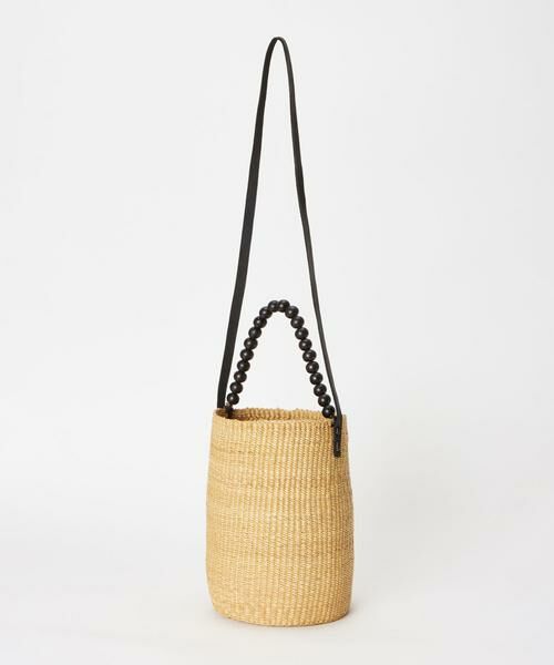 HOUSE OF LOTUS / ハウス オブ ロータス かごバック | ウッドビーズハンドルバッグ | 詳細13