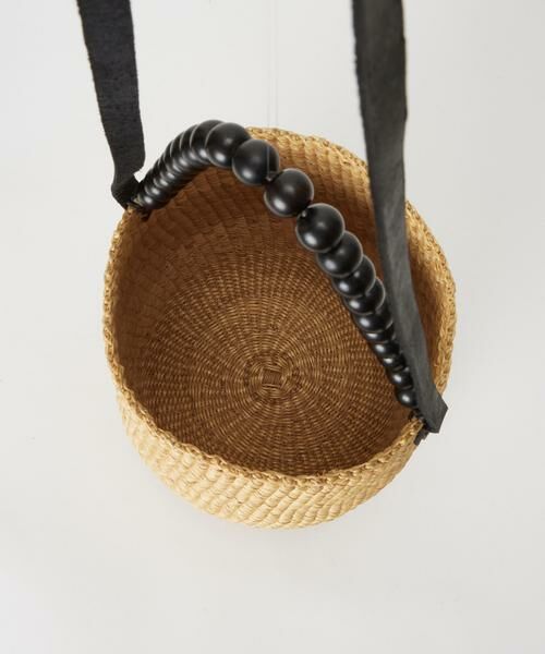 HOUSE OF LOTUS / ハウス オブ ロータス かごバック | ウッドビーズハンドルバッグ | 詳細14