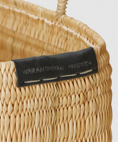 HOUSE OF LOTUS / ハウス オブ ロータス かごバック | ストローバスケット 深型M | 詳細9
