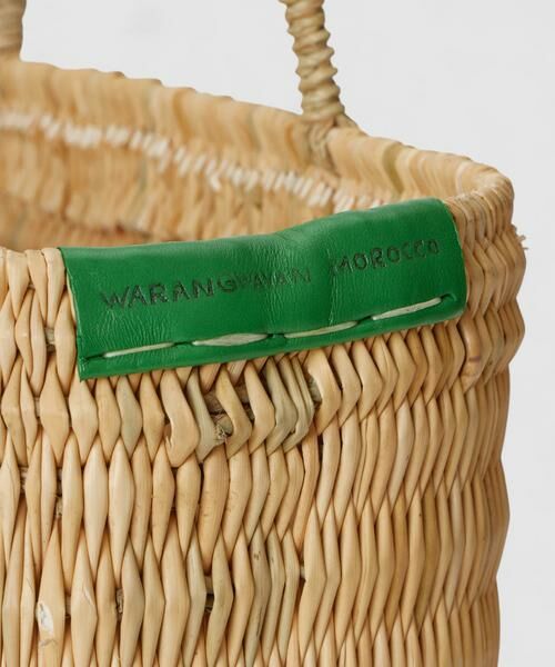 HOUSE OF LOTUS / ハウス オブ ロータス かごバック | ストローバスケット 深型M | 詳細7