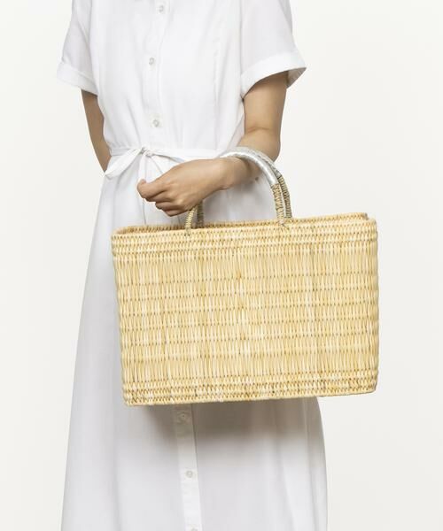 HOUSE OF LOTUS / ハウス オブ ロータス かごバック | ストローバスケット 深型M | 詳細13