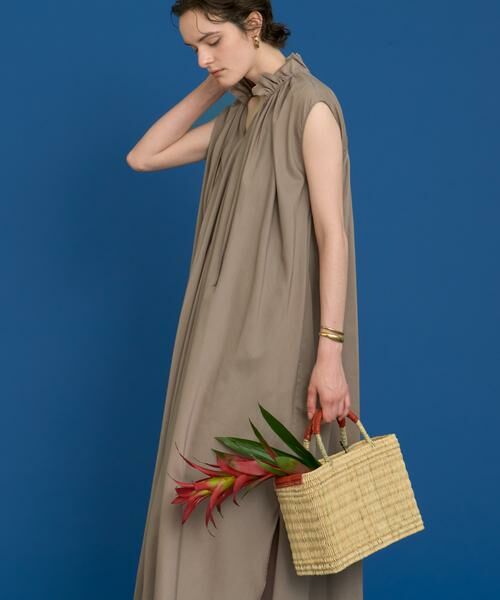 HOUSE OF LOTUS / ハウス オブ ロータス かごバック | ストローバスケット 深型S | 詳細1