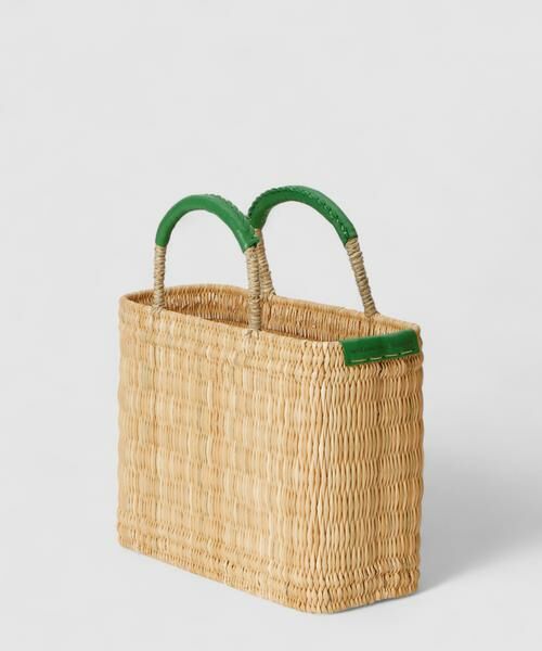 HOUSE OF LOTUS / ハウス オブ ロータス かごバック | ストローバスケット 深型S | 詳細4