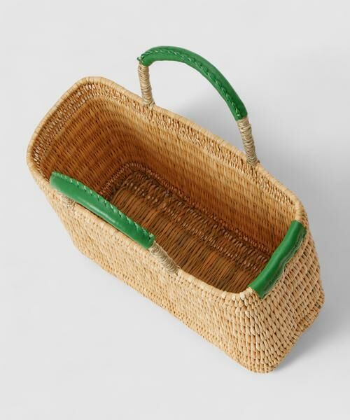 HOUSE OF LOTUS / ハウス オブ ロータス かごバック | ストローバスケット 深型S | 詳細5
