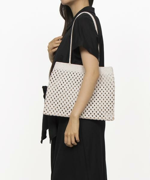 HOUSE OF LOTUS / ハウス オブ ロータス ハンドバッグ | レザーメッシュバッグ L | 詳細1