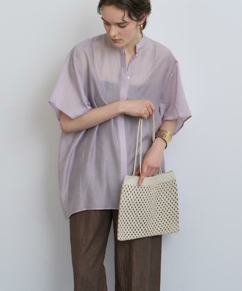 HOUSE OF LOTUS / ハウス オブ ロータス ハンドバッグ | レザーメッシュバッグ L | 詳細5