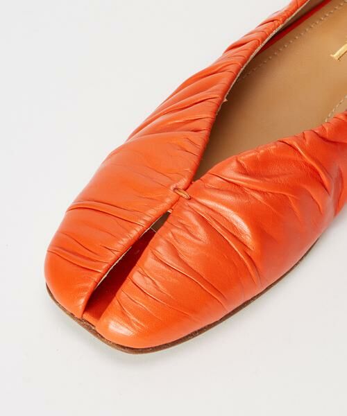 HOUSE OF LOTUS / ハウス オブ ロータス パンプス | ギャザーフラットシューズ | 詳細8